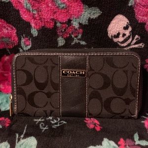 Black Coach Wallet